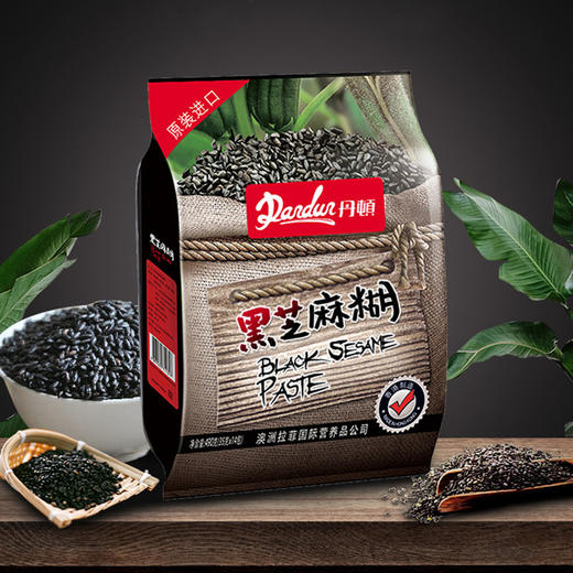 香港丹顿dandun黑芝麻糊35g×14包（袋装） 商品图4
