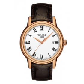 天梭Tissot卡森系列T085.410.36.013.00皮带石英男表