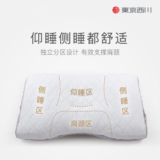 NiSHiKaWa/西川进口桧木活性炭枕头成人健康枕可调节单人护颈枕芯 商品图0