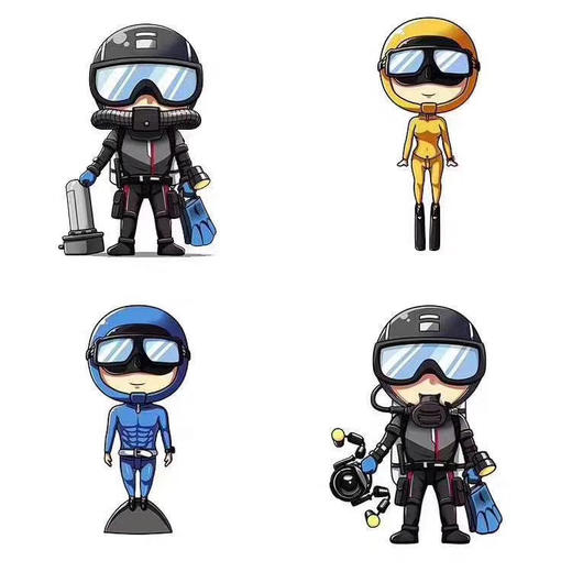 【周边手办】潜水员盲盒手办 Intotheblue 商品图9