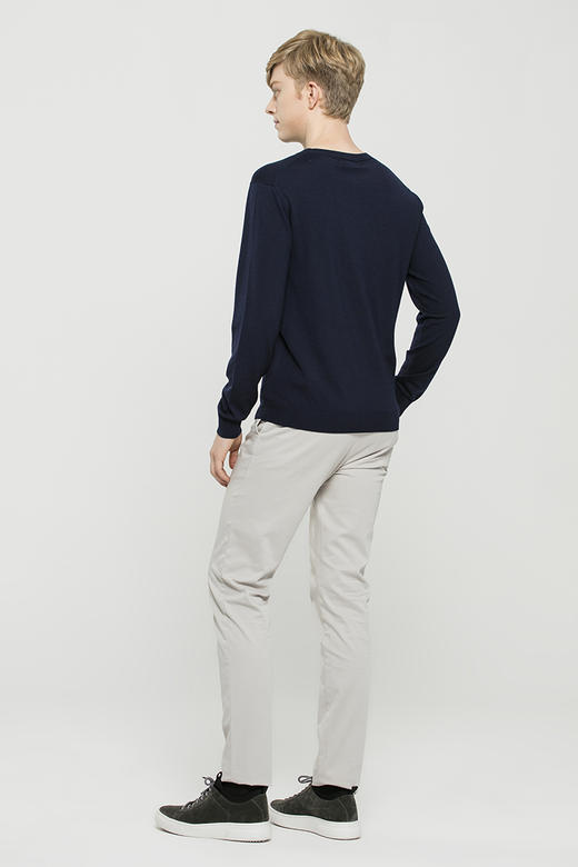 callisto混色编织感刺绣毛衣 进口羊毛FOKNW211NA 商品图3