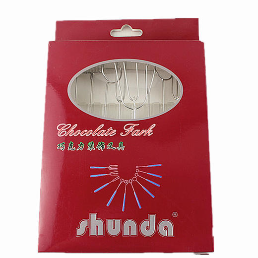 巧克力浸叉具10件装 DIY造型工具 装饰叉 漫叉 巧克力装饰工具模具 商品图0