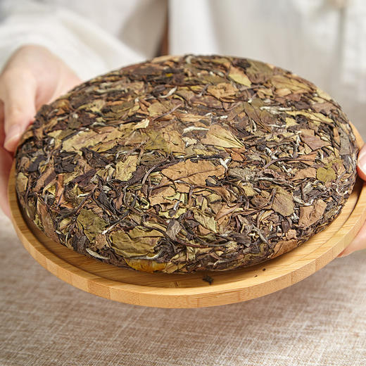 石乡白茶丨鼎野 荒山白茶 寿眉饼 2017年 300g