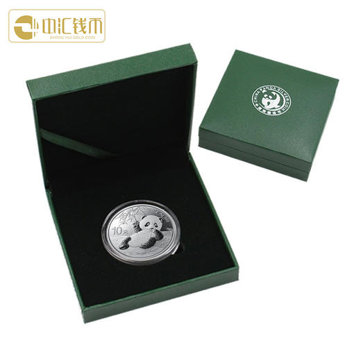 2020版熊猫金银币 30克银币 商品图2