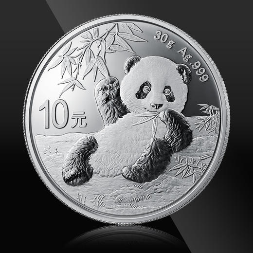 【满分版】2020年熊猫30克银币（可爱封） 商品图2