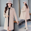 WZNH-WQ6809冬季新款韩版气质名媛毛呢大衣 商品缩略图1