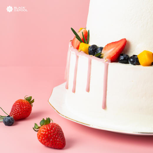 【双层大蛋糕-田园牧歌·草莓芒果软忌廉】 商品图3