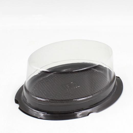 F71慕斯盒 乳酪蛋形蛋糕吸塑盒 椭圆形奶酪芝士包装盒 150个装 商品图0