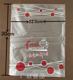 面包袋/西点袋/饼干袋 fresh引领时尚生活 30*22.5 分装(5张） 整捆 100张/捆