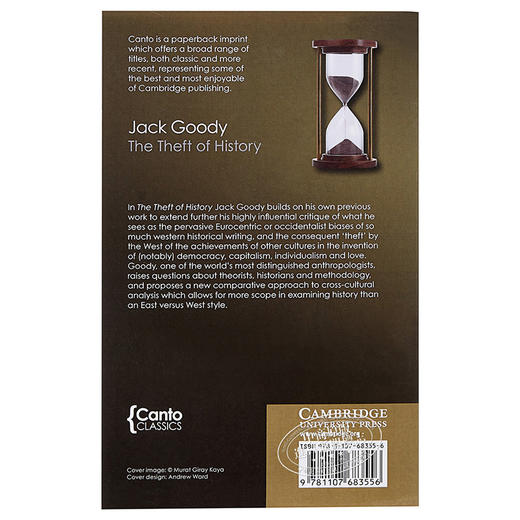 预售 【中商原版】偷窃历史（剑桥经典系列）英文原版 The Theft of History (Canto Classics) 商品图1