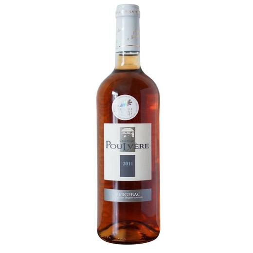 法国进口品纳伯爵Bergerac Rose 2011 Chateau Poulvere普纳维城堡桃红酒 750mlJPY带授权招加盟代理 商品图0