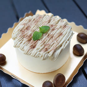 可可栗子蛋糕