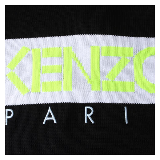 KENZO 高田贤三 黑色字母女卫衣黑色 F952 TO573 808 99 商品图4