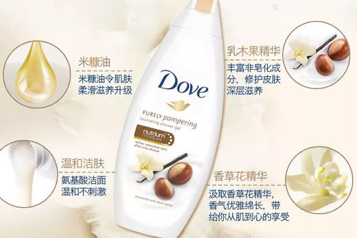 【清仓】多芬(DOVE)沐浴露 乳木果 宠肤沐浴乳750ml/瓶JPY带授权招加盟代理 商品图6