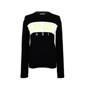 KENZO 高田贤三 黑色字母女卫衣黑色 F952 TO573 808 99