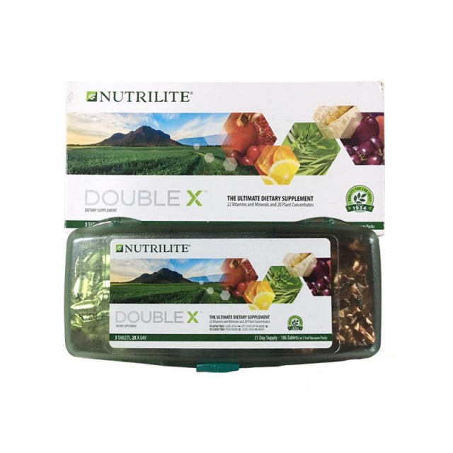 【美版】NUTRILITE 安利纽崔莱 倍立健精装大宝X 多种复合维生素矿物质 186片/盒JPY带授权招加盟代理