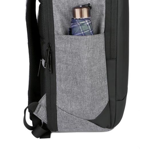（背包）。多功能双肩旅行包新款韩版时尚男牛津布拉链商务背包 商品图2