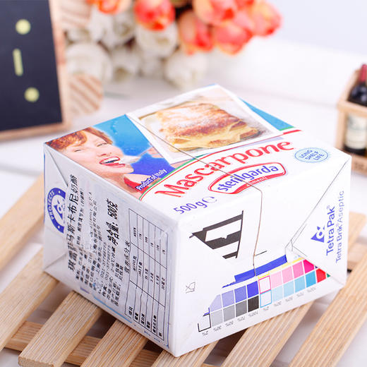  500克琪雷萨 马斯卡布尼奶酪马斯卡彭芝士提拉米苏原料 商品图0