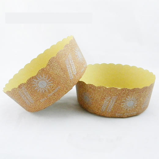 6寸 高温纸杯 手撕包面包纸托 北海道戚风蛋糕纸杯  蛋糕托 100入/5入两种规格 商品图0