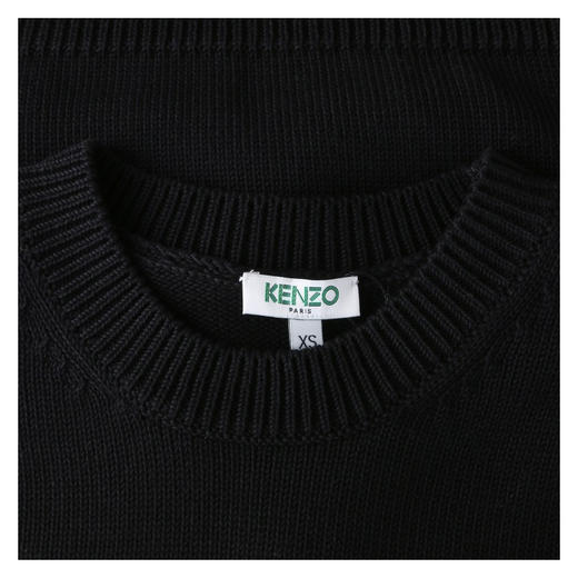 KENZO 高田贤三 黑色字母女卫衣黑色 F952 TO573 808 99 商品图3