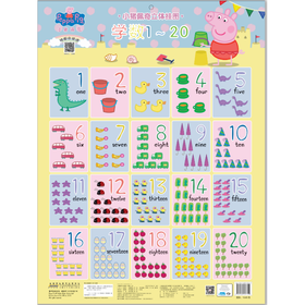 学数1-20/小猪佩奇立体挂图