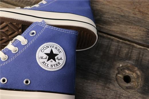 男女鞋 匡威converse 1970s 三星标 高帮 蓝底 硫化板鞋