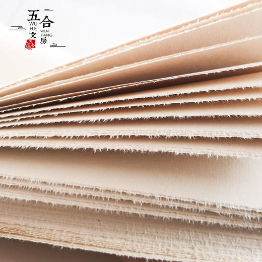 明清竹宣古纸丨机制竹浆纸  半生熟  好用不洇可书可画性价比练习纸 规格48*78cm 70张装 商品图3