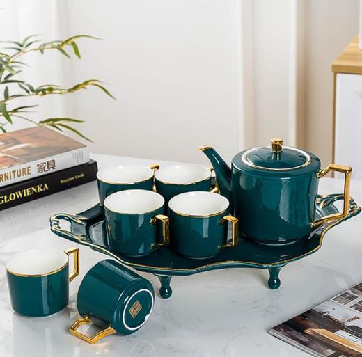 【餐具】。景德镇陶瓷茶具套装欧式家用 商品图0