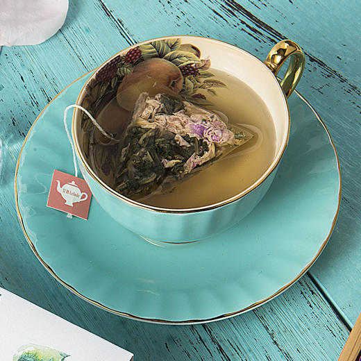 中国玫瑰谷 玫瑰花蕾茶  艾洛 休闲小憩下午茶 10小包/盒 商品图2