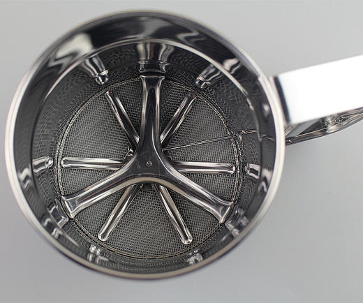 不锈钢杯式面粉筛子 单层/三层手动面粉筛 面粉筛杯 商品图2