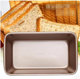 阳晨 长方形吐司模 2磅果条盘 金色不沾蛋糕模面包模 18号方盘