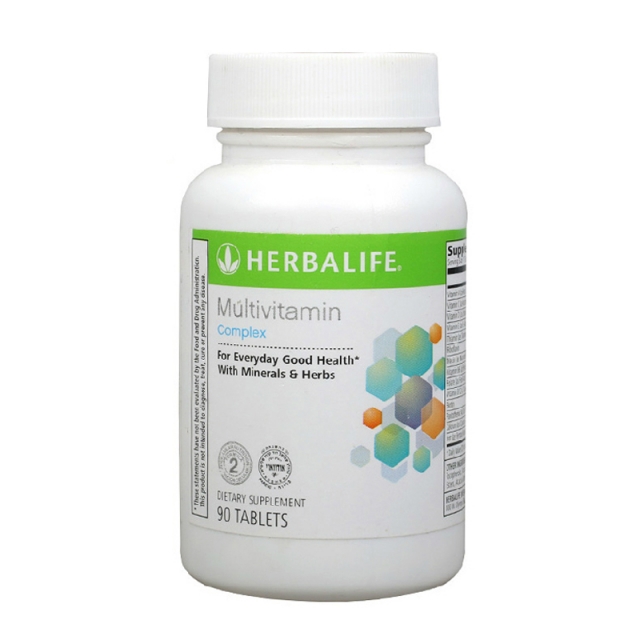美版 HERBALIFE康宝莱草维锭片 维康宝片燃脂美 多种维生素矿物质营养片 90片/瓶JPY带授权招加盟代理