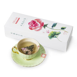 中国玫瑰谷 玫瑰花蕾茶  艾洛 休闲小憩下午茶 10小包/盒
