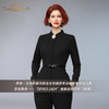 【特惠】YIQU丨“OFFICE LADY”细条纹绉衬衣（雅黑）PT 商品缩略图2