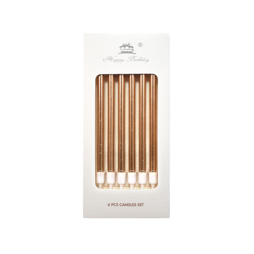 四季榴莲✦铅笔蜡烛（香槟金/玫瑰金/彩色） 商品图1