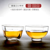 功夫茶杯小玻璃杯单个单杯手工品茗杯透明加厚单人日式主人杯小号 商品缩略图1