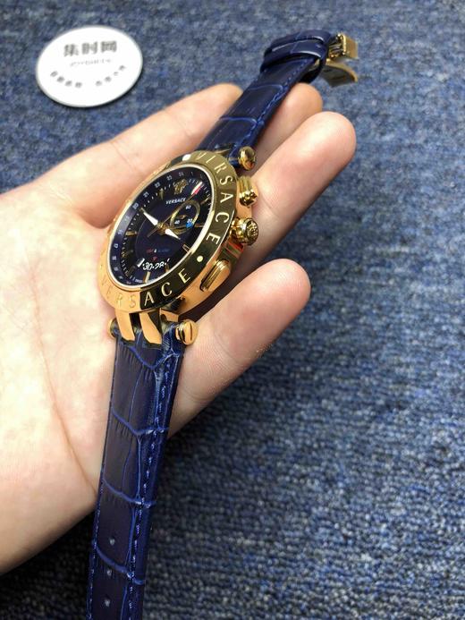 原单品质 Versace范思哲闹铃29G系列石英男表，45mm表径，Gmt双地时区功能 商品图3