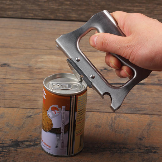 法焙客手持式开罐器多功能不锈钢开瓶器起子啤酒罐头开盖启瓶器 商品图1