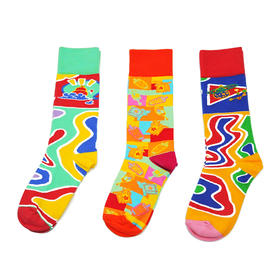 【采购专享】宫里的世界&上海故事 步步登高 棉袜 三双装