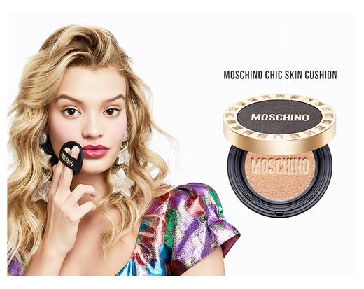 【香港直邮】韩国moschino&Tonymoly联名限量铆钉气垫带替换遮瑕隔离 15g*2 #1象牙色JPY带授权招加盟代理 商品图3