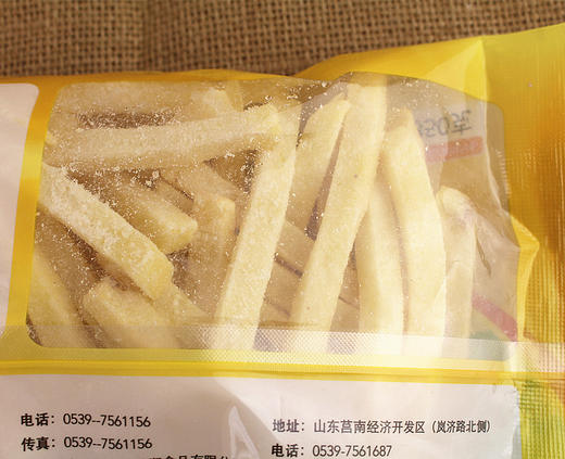 绿润冷冻薯条 350g 薯条 家用小包装 冷冻薯条 商品图1