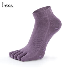 IYOGA五指瑜伽袜 包趾漏趾防滑硅胶