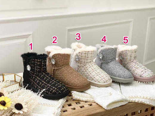 点此购买ugg女款小香风雪地靴美130424