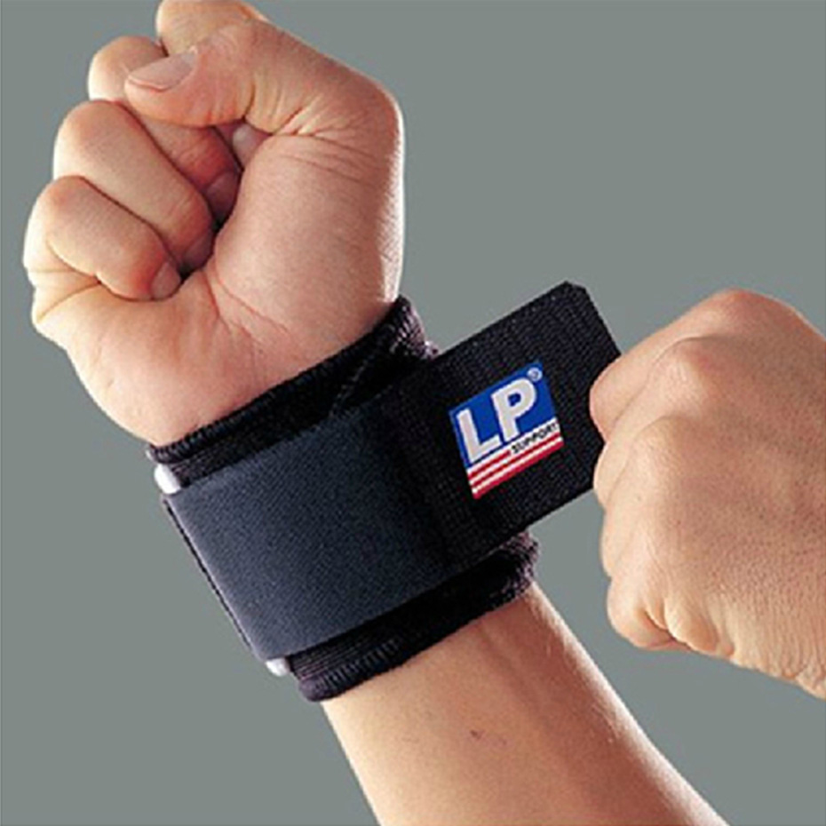 LP 护腕 753 护具 单片式腕部调整束套 LP753 篮球网球羽毛球加长护手腕 举重 健身健美