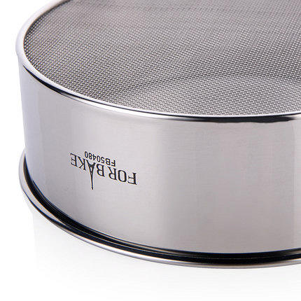 FB59601/59600 法焙客不锈钢网筛 60/30目 手持圆形面粉筛 商品图1