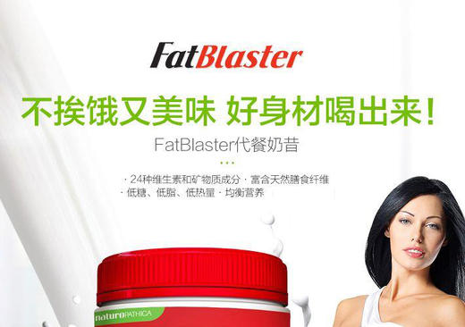 澳洲Fatblaster代餐奶昔香草味 430g 商品图2