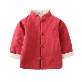 裁缝学苑 TG10儿童民族风汉服秋冬棉衣棉袄1:1服装裁剪图牛皮纸样