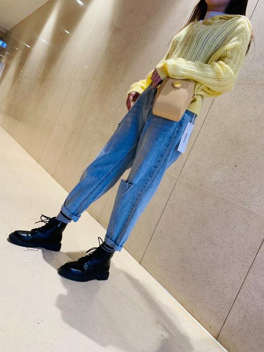 女装裤腿切缝牛仔裤一口价