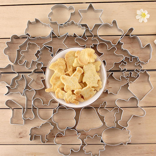 铝合金饼干模具B 卡通翻糖模 蔬菜水果蛋糕切模 多款可选 商品图0