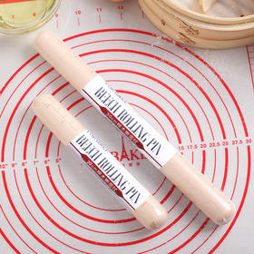 法焙客榉木擀面杖 烘焙工具擀面棍 压面棒不变形厨房工具 2款可选